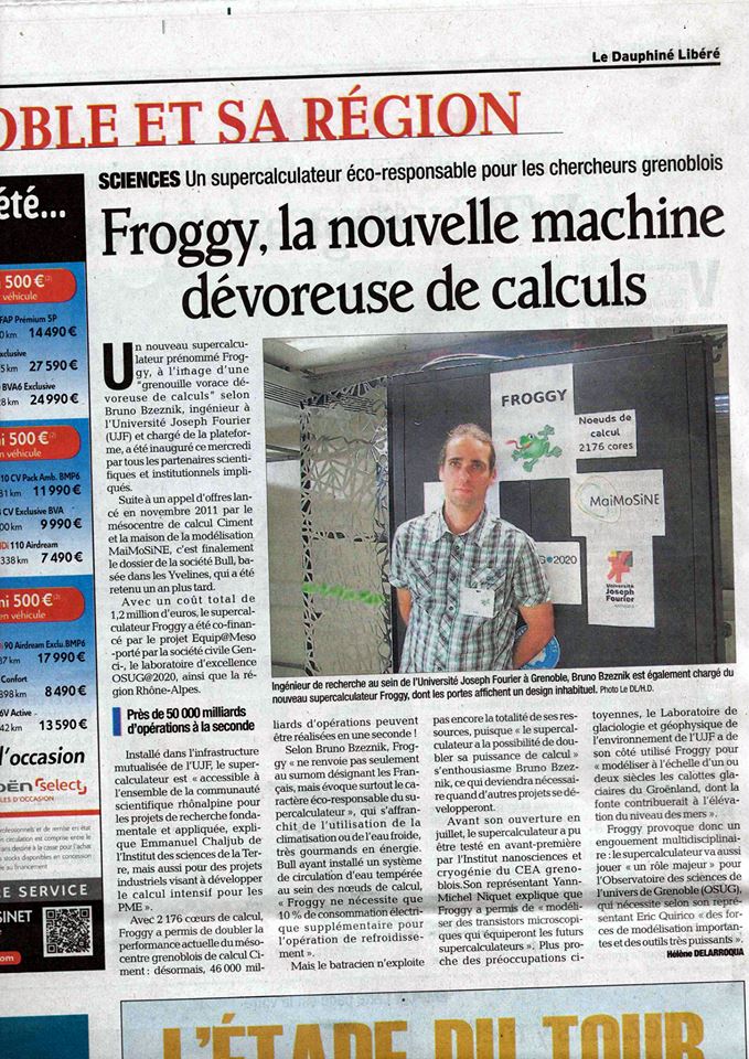 Froggy - DL 5 juil 2013